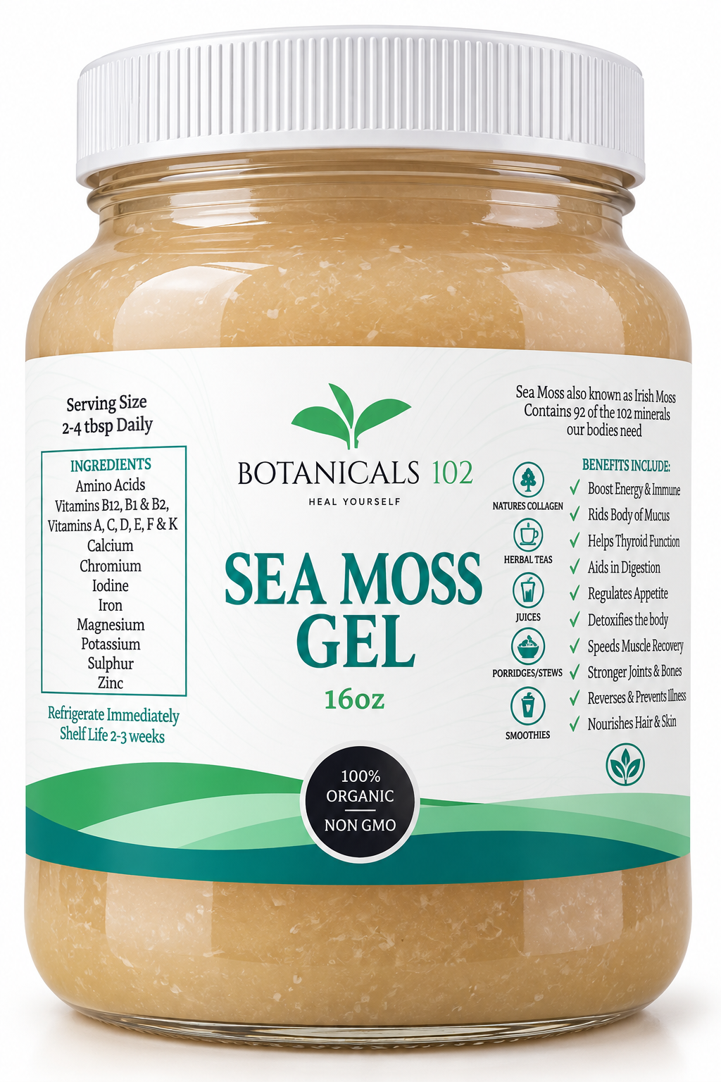 Gold Sea Moss Gel