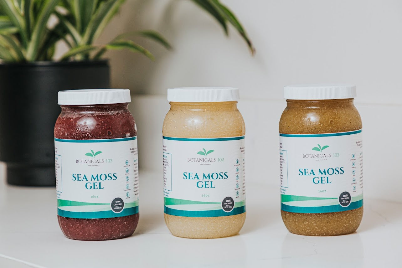 Botanicals Nola Sea Moss Gel - Gold